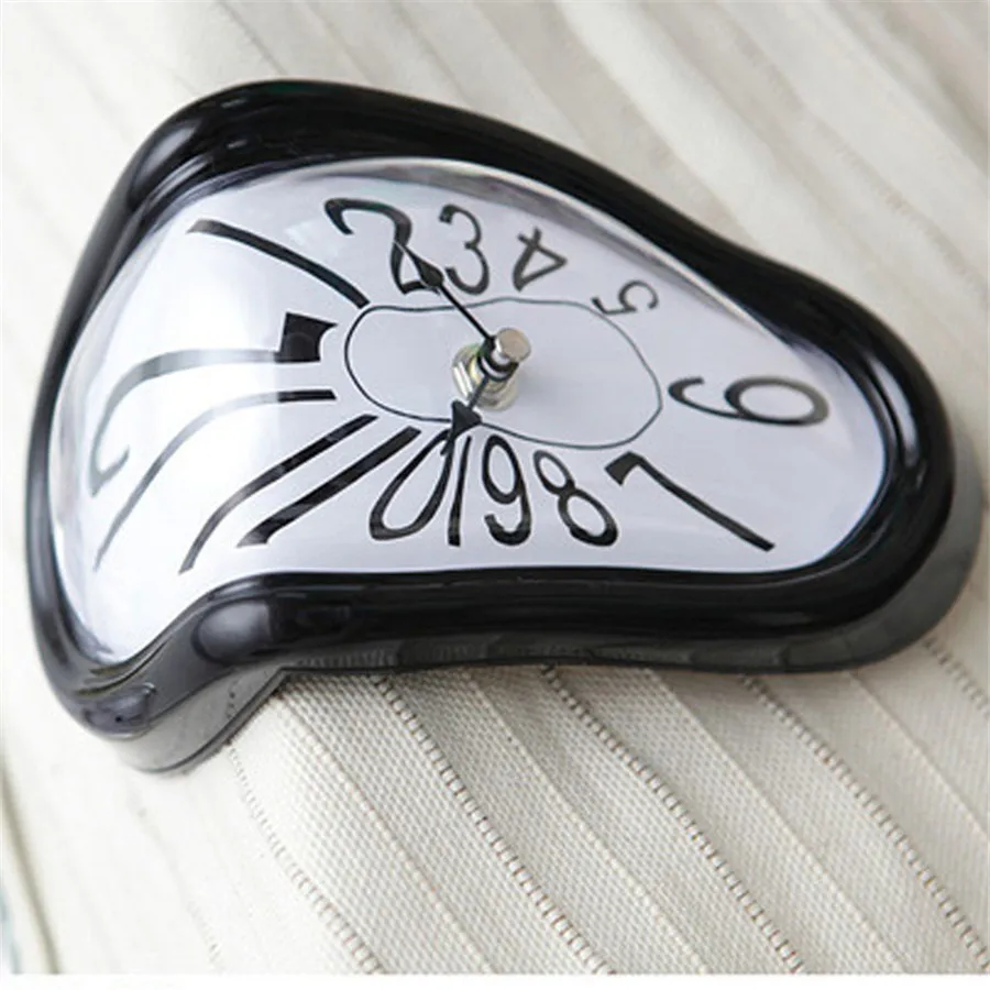 Необычные варп плавления часы горячая новинка салватор стиль креативная полка