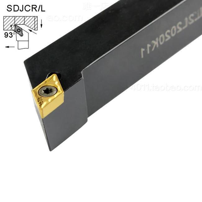 

SDJCR/SDJCL 1212H11/1616H11/2020K11 External Turning Tools Holders CNC Lathe Cutting Machining Boring Toolholders
