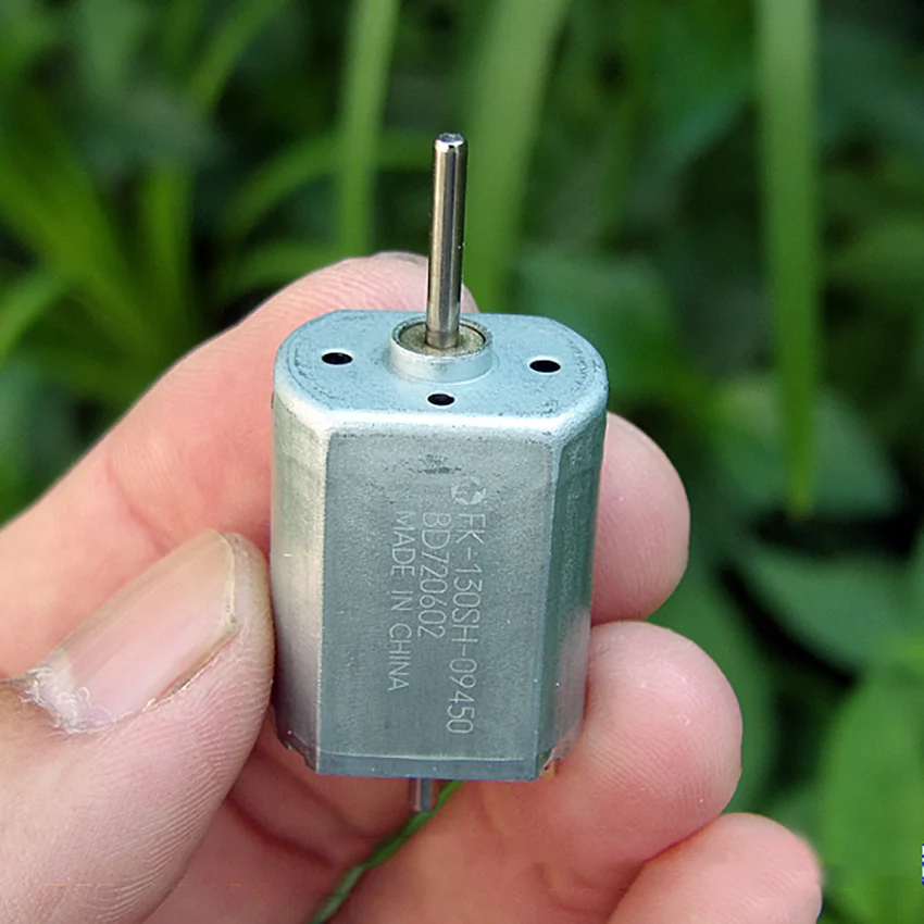 1 шт. карбоновая щетка мини мотор DC12V DC24V 7300 об/мин 15000 Micro магнитный двигатель