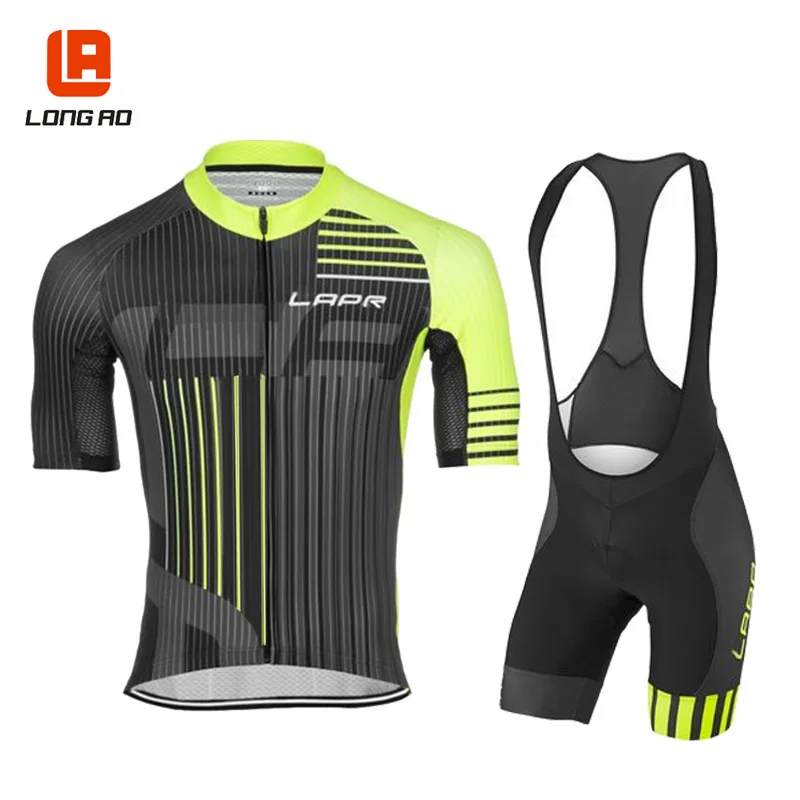 Трикотажный комплект одежды для велоспорта LONG AO одежда с коротким рукавом 2019|cycling