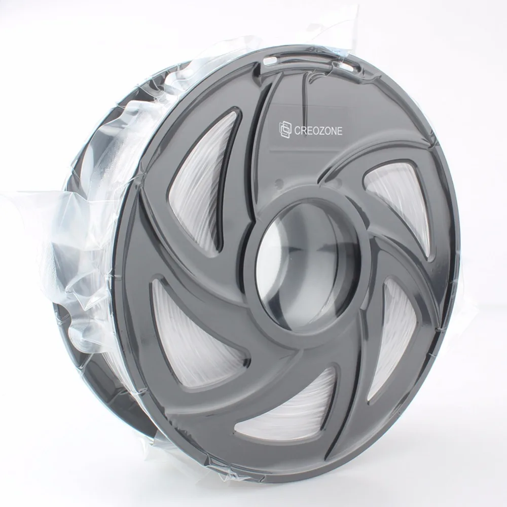 CREOZONE Премиум PETG нить 1 75 мм кг Катушка Высокая прозрачность и четкость для 3D