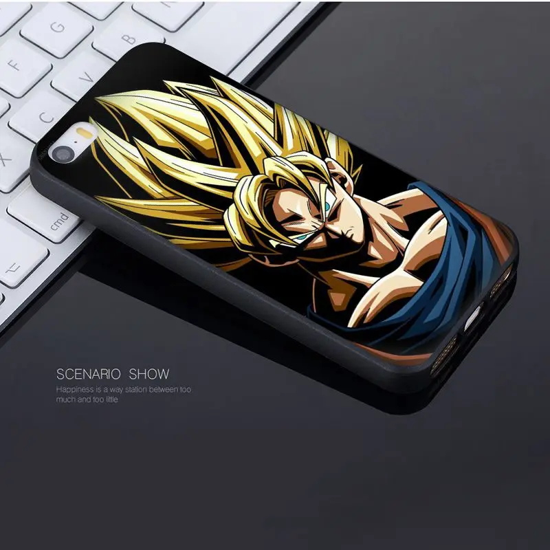 Yinuoda для iphone 7 6 X Чехол Dragon Ball z goku DragonBall Роскошный чехол для телефона для iphone X 8 7 6 6S Plus X 5 5S SE 5C