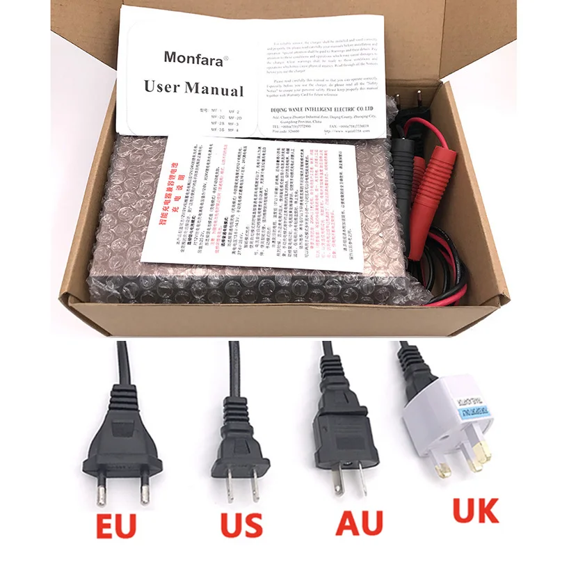 Зарядное устройство для автомобильного аккумулятора Monfara MF3S 12 В 24 в 6 400 Ач а 18 А AGM