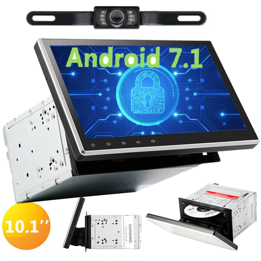 Android 7 1 Авторадио Стерео с 2 Гб оперативной памяти для универсального автомобиля