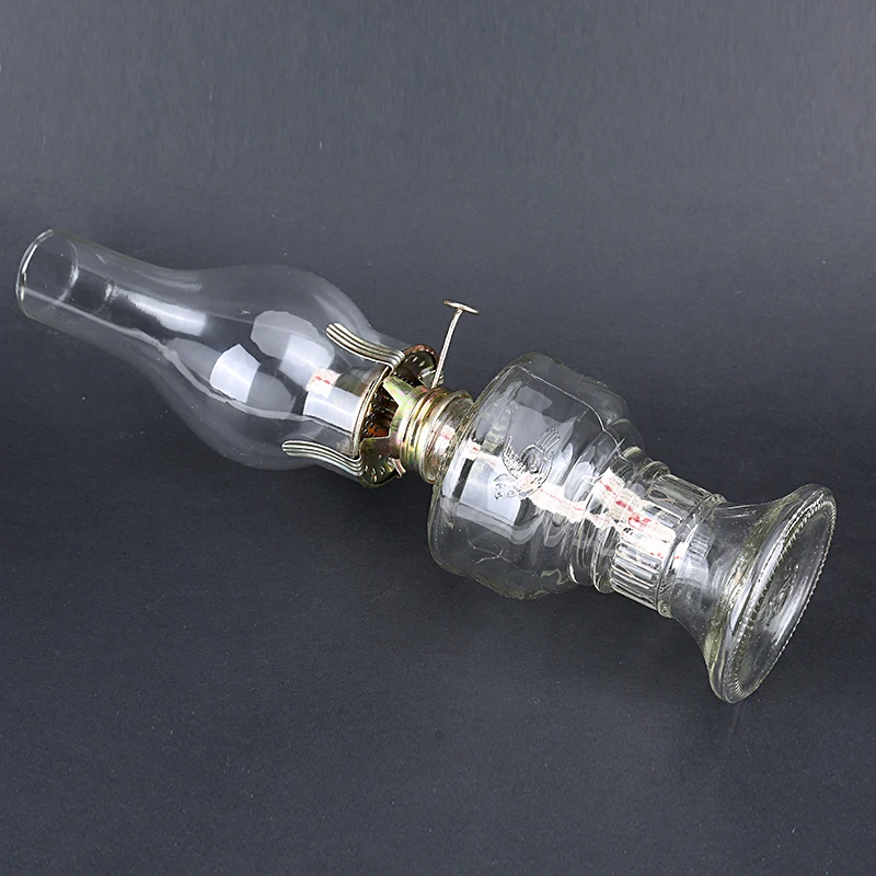 Advance Booking 32cm Glass Kerosene Lanterns Oil Lamp Glass Classic Retro Family Decorative Lights image 5