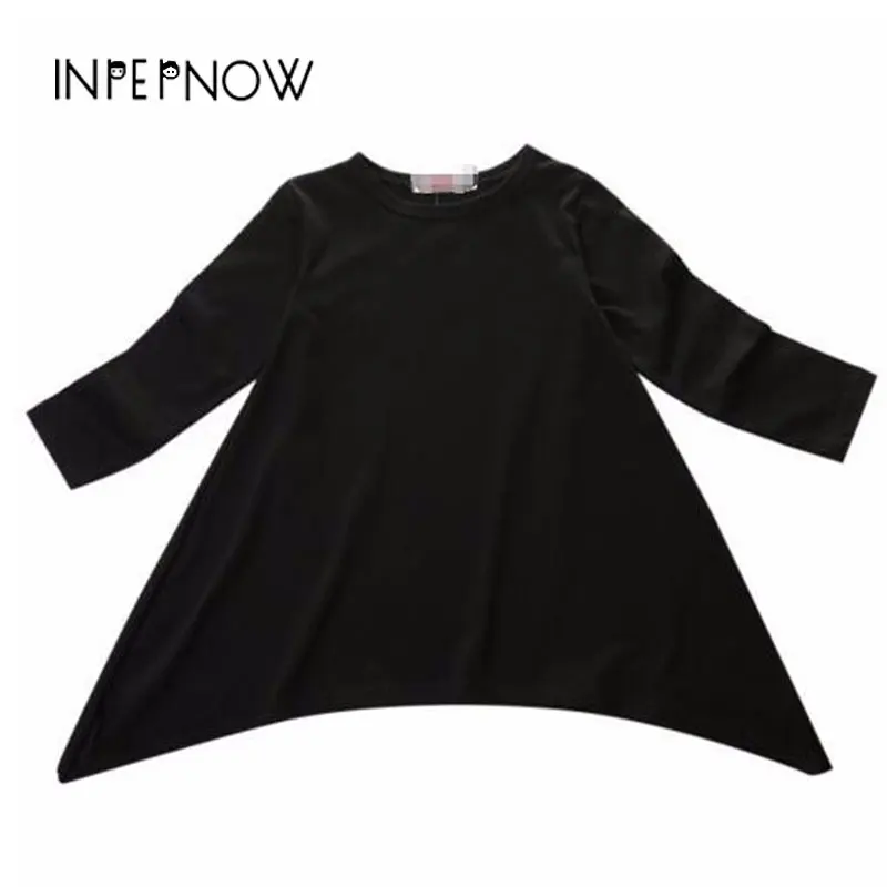 INPEPNOW/весеннее платье принцессы костюмы для девочек детское Хлопковое с длинными