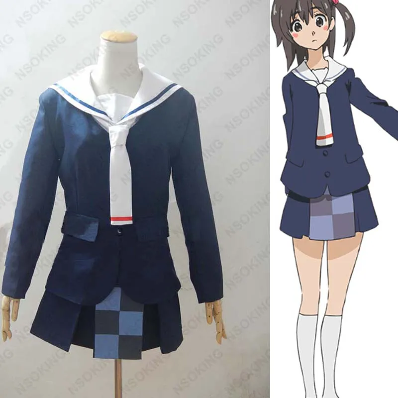 

Anime Selector infected WIXOSS Ruuko Kominato Cosplay Costume Custom-made