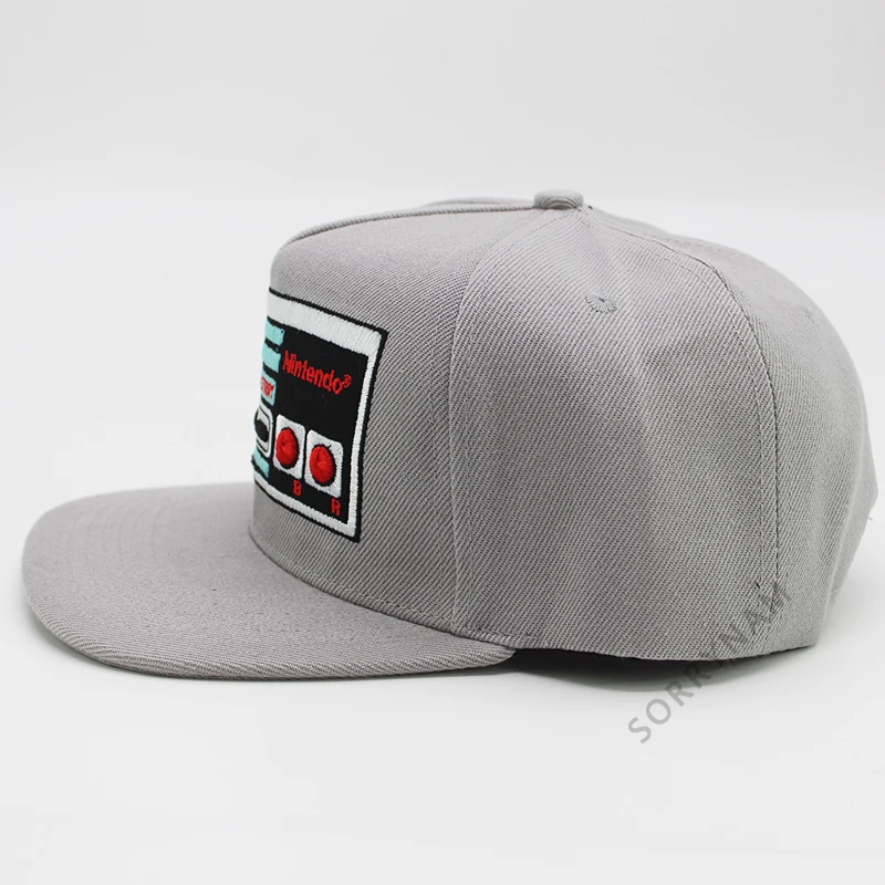 Nintendo консоли Забавные Creative Дизайн хип Кепки шляпа Для мужчин женщин мода snapback S