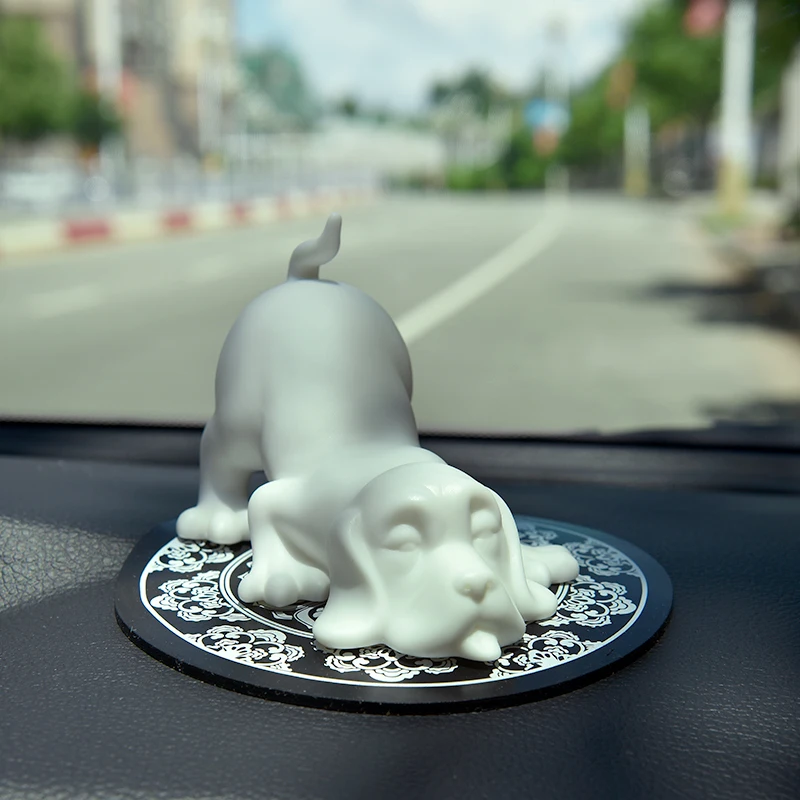 

Car decoration cute hyena car ceramic creative jewelry personality car car center console beautiful interior