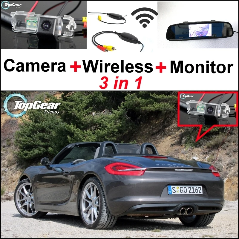 3 в 1 специальная Wi-Fi камера + беспроводной приемник зеркальный монитор система