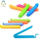 10 шт.лот, зажимы для хранения пищевых продуктов, зажимы для пищевых пакетов, кухонный инструмент, домашний пищевой зажим WYQ