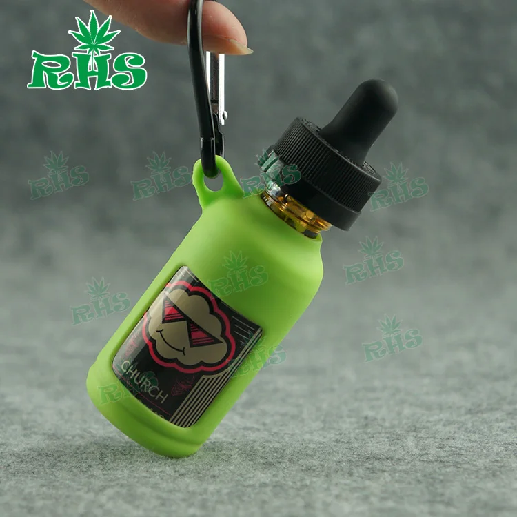 Высококачественный силиконовый чехол для бутылки E juice 30 мл из 100% силикона Кожи