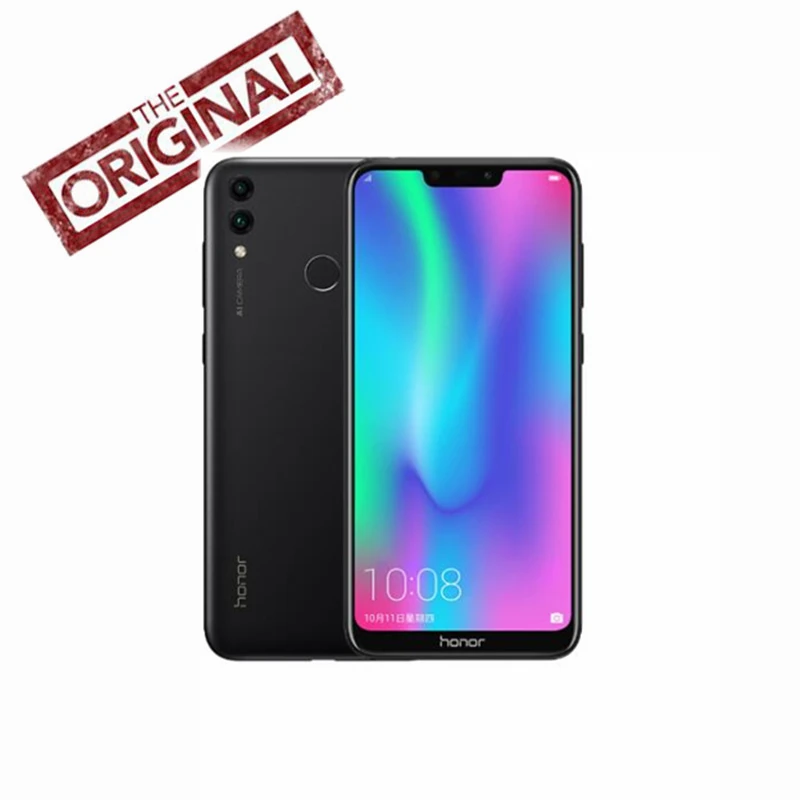 Оригинальный сотовый телефон Honor 8C Восьмиядерный процессор экран 6 26 дюйма Full HD +