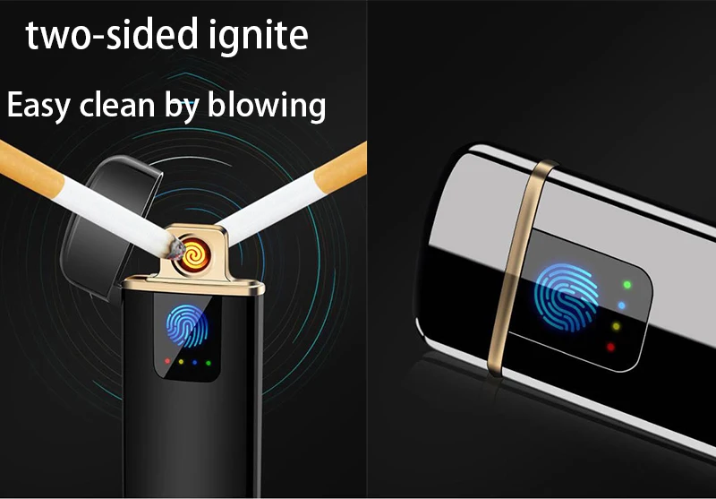 Tungsten Turbo USB-зажигалка аксессуары для курения сигарет Электронная зажигалка с