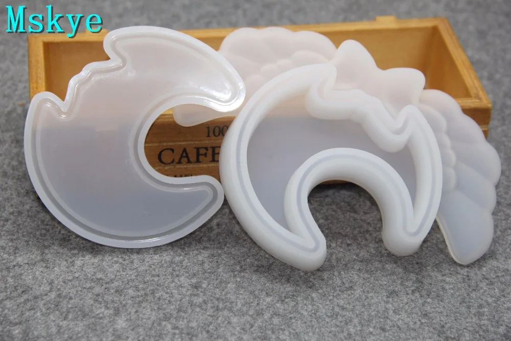 Mskye Crystal drop mould diy handmade collection box jewelry moon | Украшения и аксессуары