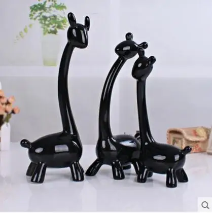 

Jingdezhen home decorations Decoration three deer living room creative art TV cabinet entrance display