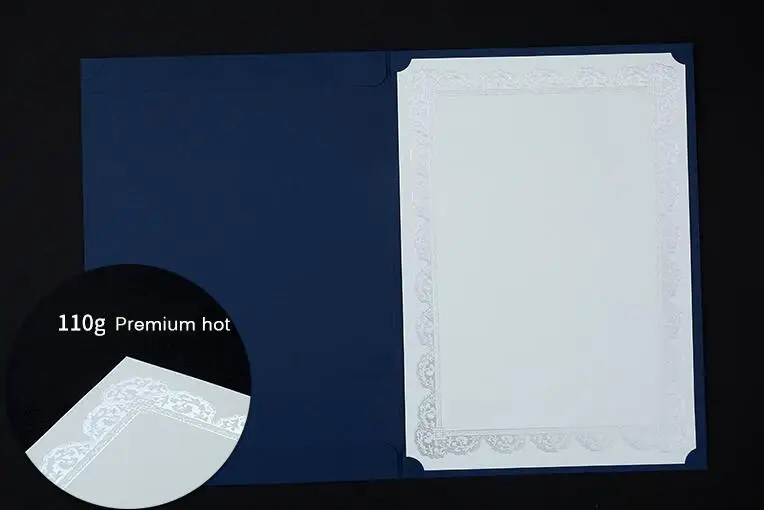 Hot sliver 900303 Сертификат CUCKOO A4 штамповка Серебряная граница анти-подделка водяных знаков ядро бумага письмо авторизация обучение выпускник - Цвет: Hot sliver 900303