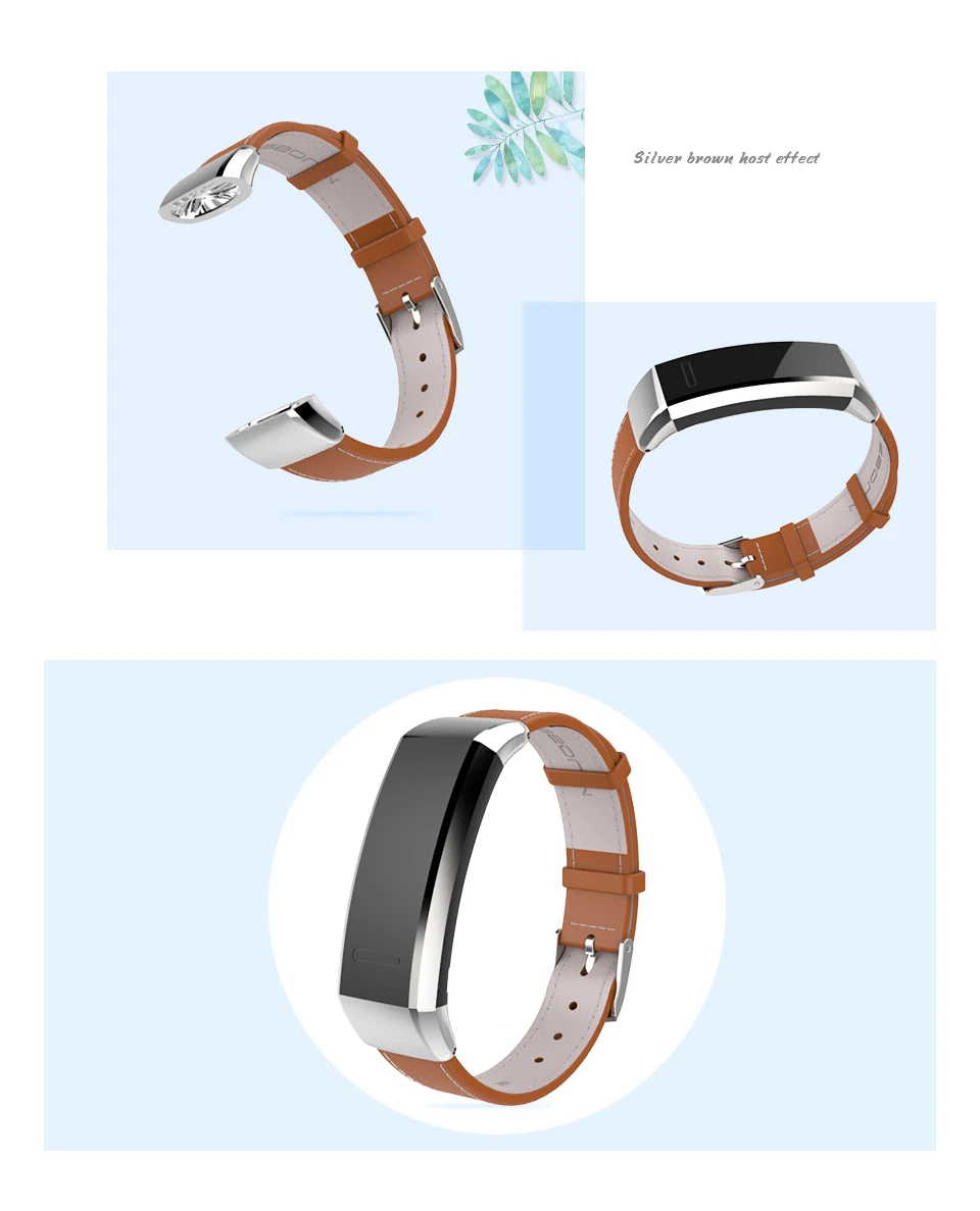 Mijobs кожаный ремешок для huawei Band 2 Pro B29 B19 умный Браслет фитнес-трекер Смарт-часы с заменой ремешка браслет
