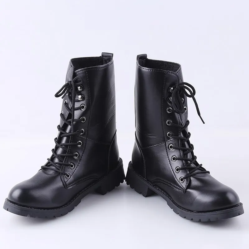 1 пара новые стильные осенние женские ботинки зимняя теплая обувь Botas Feminina модные