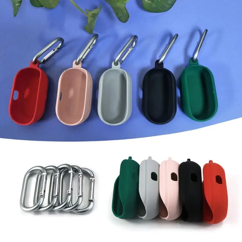 Противоударный гибкий силиконовый защитный чехол для Samsung Galaxy Buds спортивные