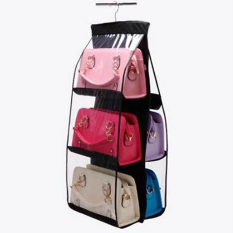 Подвесная сумка двухсторонняя шесть сетка шкаф для хранения супер большая
