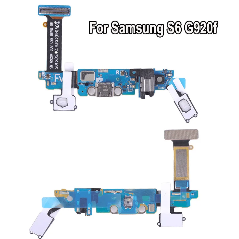 Для Samsung для Galaxy S6 G920F USB док Зарядное устройство Зарядка порт Dock Connector микрофон