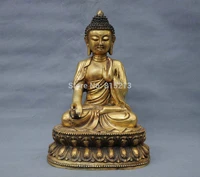 bi0011721 17 china tibetan buddhism bronze shakyamuni buddha lotus amitabha statue
