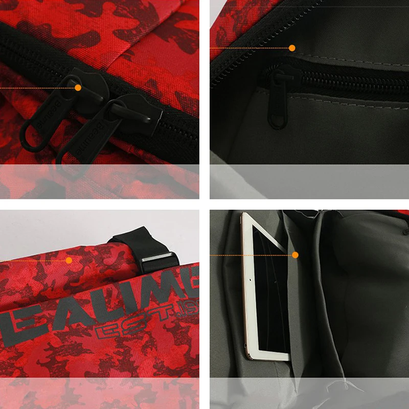 

Beaume Outside Computer Backpack Men for Hiking Sports Women's Men's Polyester Laptop Backpack 563340