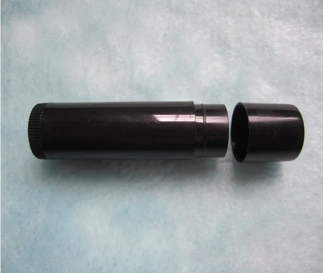 Бесплатная доставка Косметический бальзам для губ 200 шт./лот 5 мл тюбик черной