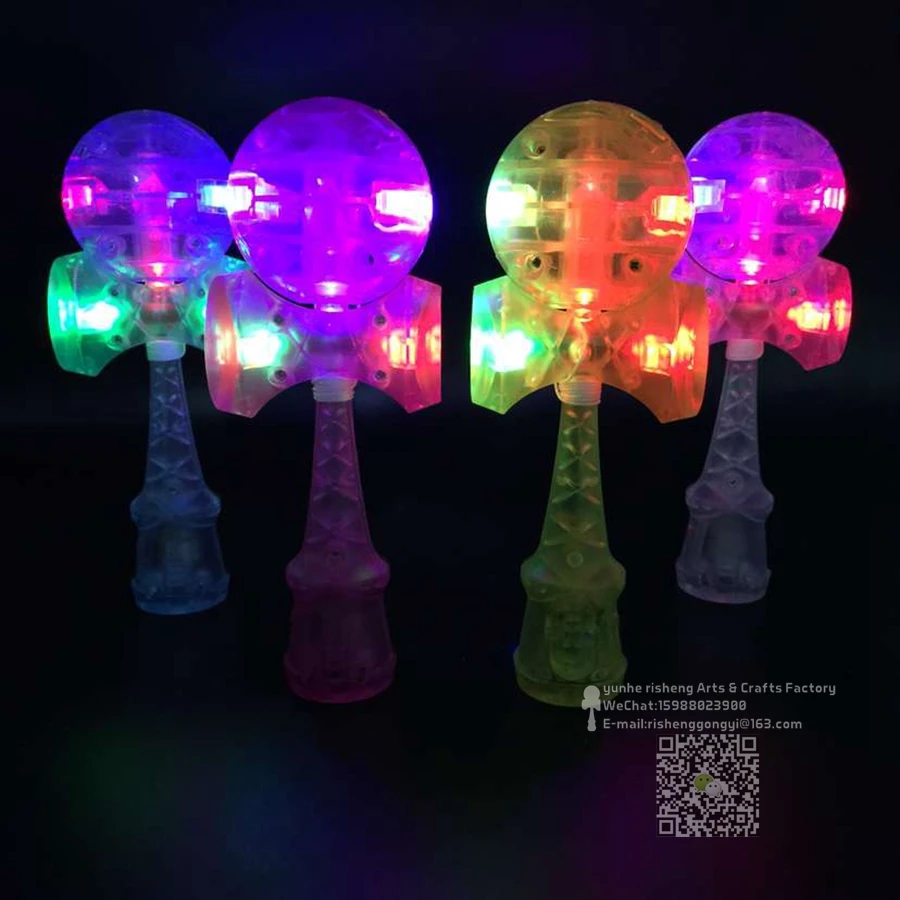 TWB розничная продажа kendama LED пластик|led disco|led pirled mac |