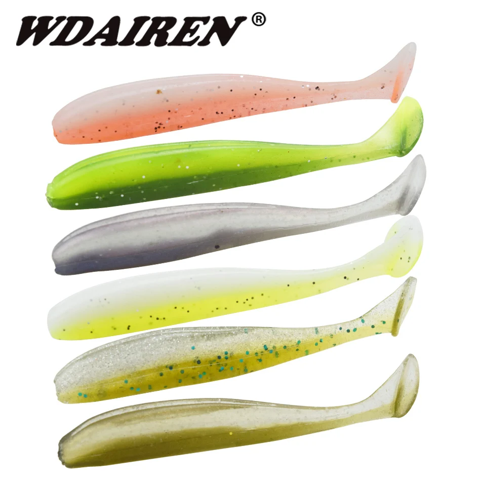20pcs/lot worms T Tail soft Lure 60mm 1.5g Fishing Wobbler Tackle Artificial shrimp odor With salt rubber Lures Bass Pesca
20pcs/lot worms T Tail soft Lure 60mm 1.5g Fishing Wobbler Tackle Artificial shrimp odor With salt rubber Lures Bass Pesca