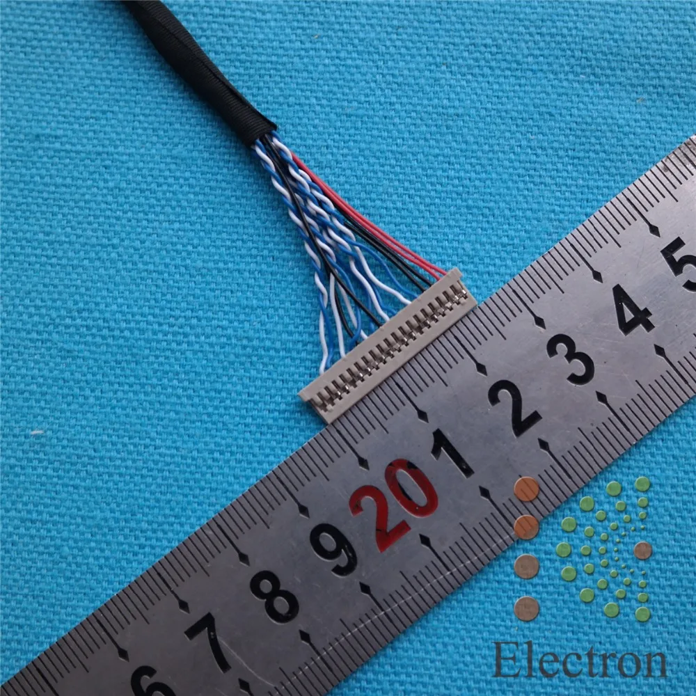 DF14 20 D8 20Pin Single 8 bits 0 5mm LVDS кабель для ЖК панели контроллера 5 шт./лот|for cable|lcd cablecable |