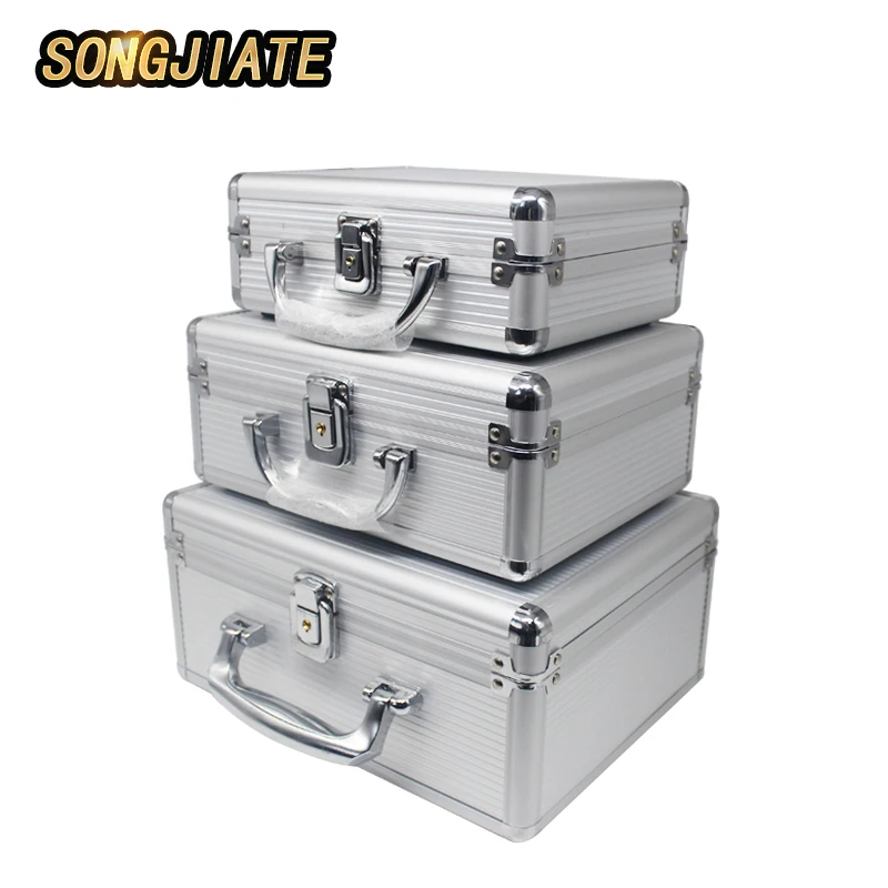 SONGJIATE портативный ящик для инструментов из алюминиевого сплава оборудование