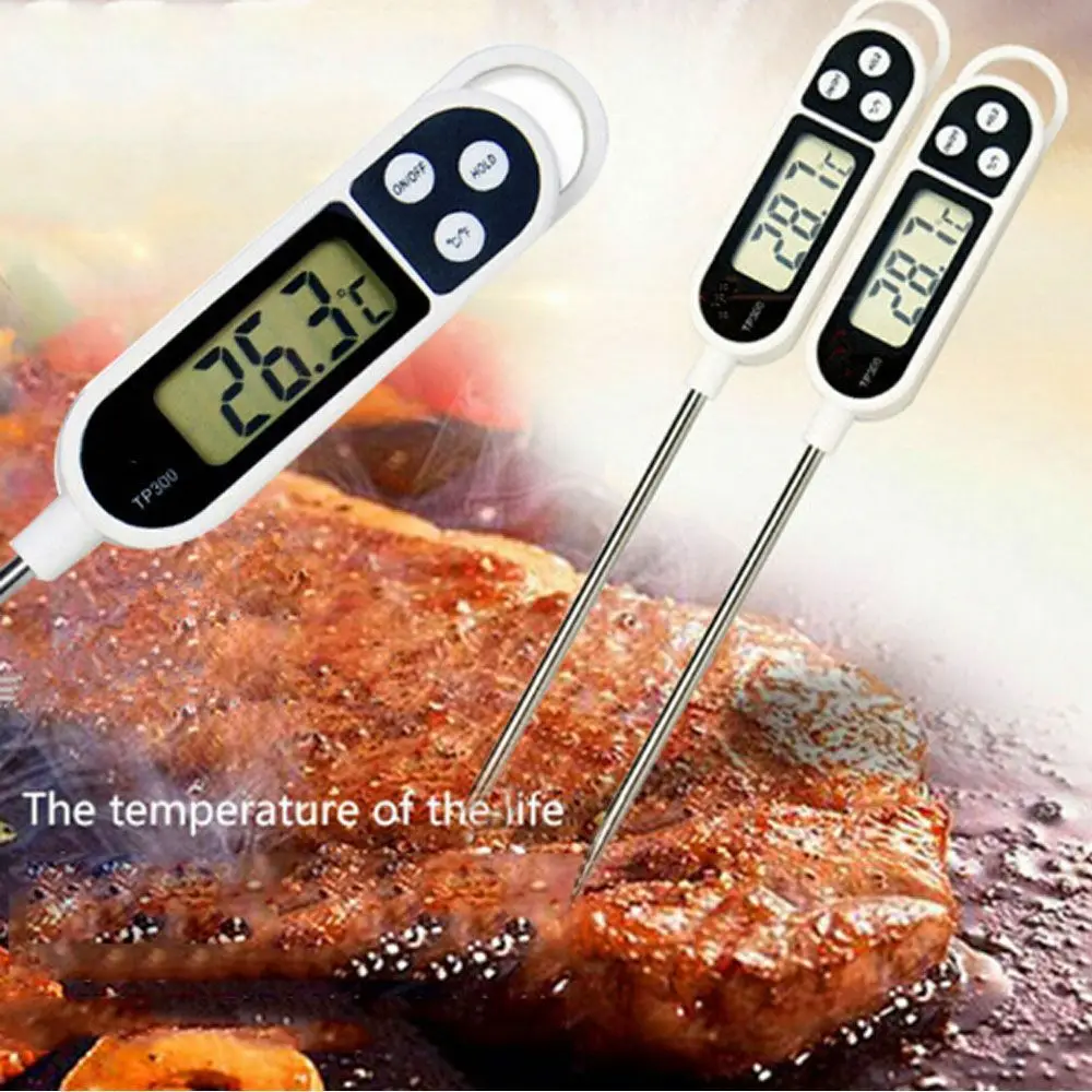 Цифровой Кухонный Термометр для приготовления мяса и воды, точный Пищевой зонд, электронный термометр для барбекю, кухонные инструменты, горячая Распродажа