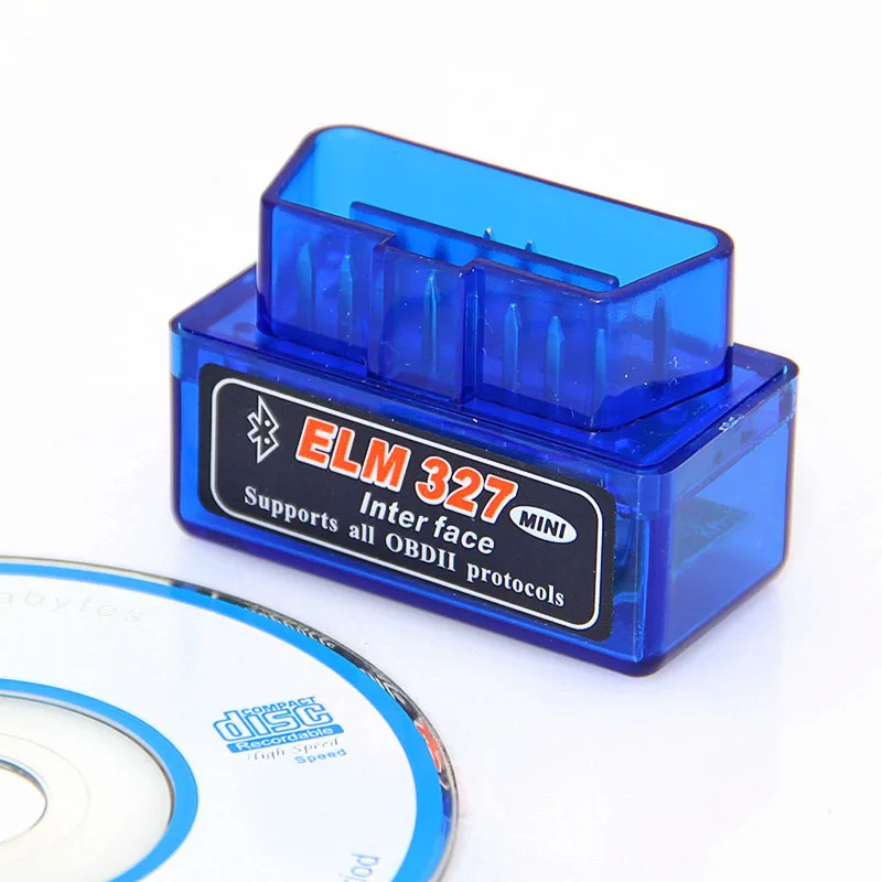 Супер Мини ELM327 Bluetooth V2.1 OBD2 автомобильный диагностический инструмент ELM 327 Bluetooth для Android/Symbian для OBDII протокола
