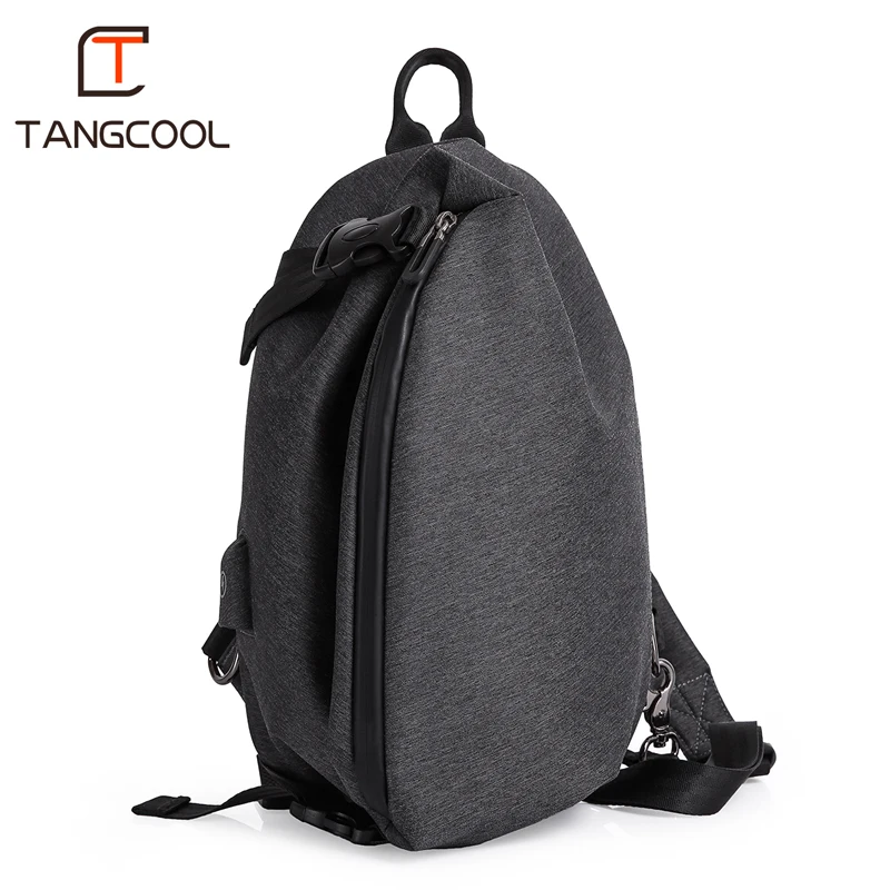 Сумка мессенджер Tangcool мужская с USB зарядкой и защитой от кражи|Сумки-кроссбоди| |
