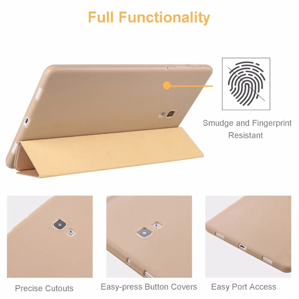 Умный чехол для samsung Galaxy Tab A 10,5 чехол T590 T595 SM-T590 SM-T595 бодрствующий сон кожаный мягкий силиконовый чехол
