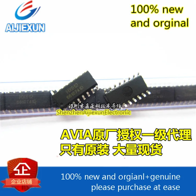 

10 шт., новинка 100%, оригинал, HX612 SOP-16 HX611 HX711 10x4x1,6 мм