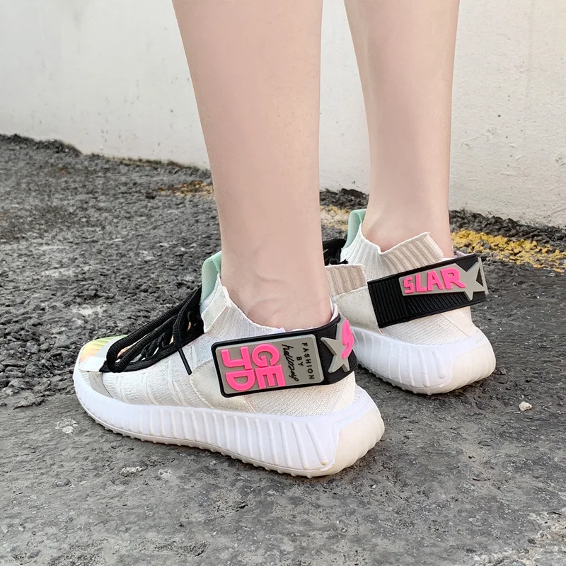 Обувь Лидер продаж женские кроссовки Повседневное Scarpe Donna Basket Femme Спортивная