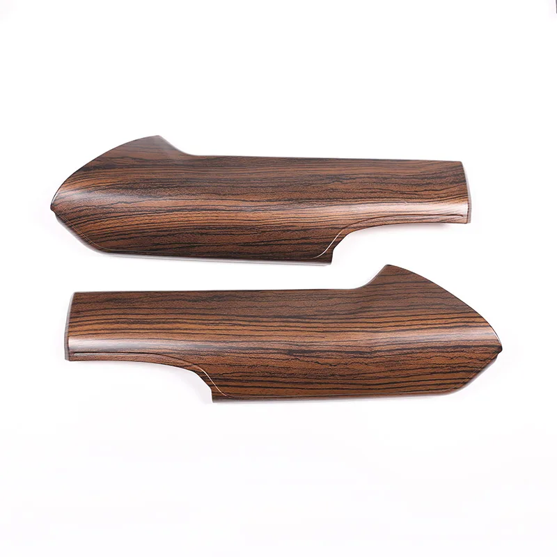 Pine Wood Grain 2 шт. сосновый лес зерна для Toyota Land Cruiser Prado FJ150 150 ABS центральной консоли декоративная панель Крышка отделка Аксессуары - Название цвета: Pine Wood Grain