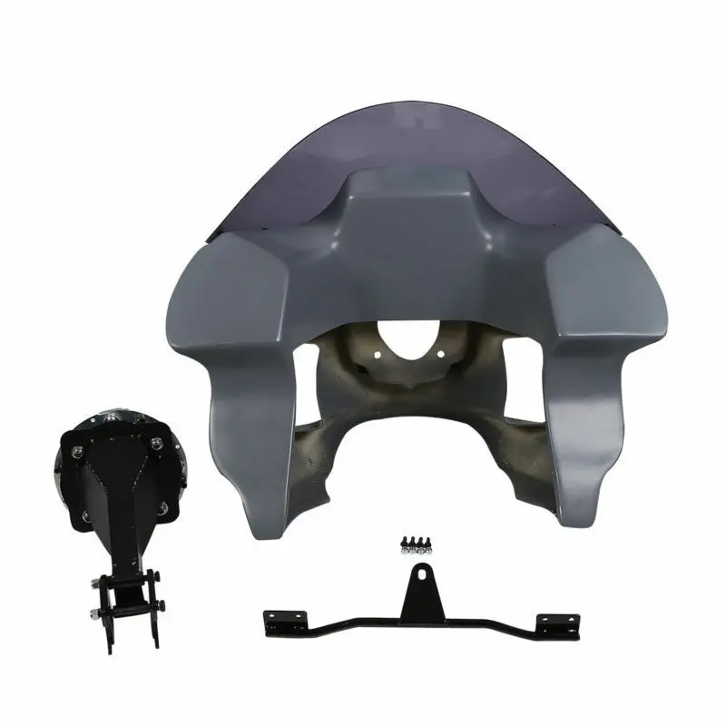 Мотоциклетная передняя фара 7 дюймов верхняя обтекатель лобовое стекло для Harley