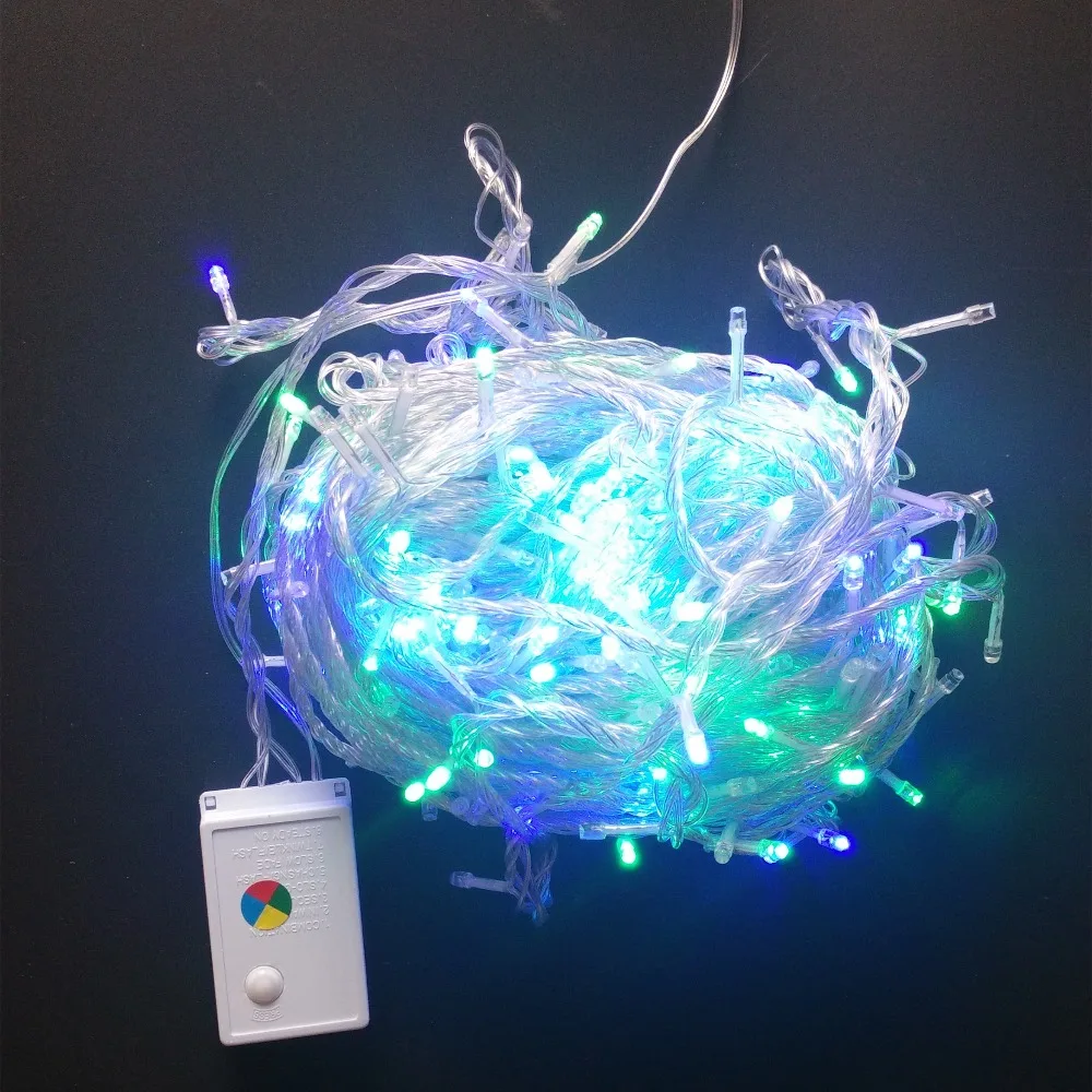 YIYANG домашняя Светодиодная лампа festa de casamento 400LED 50 м 220В Украшение разноцветные