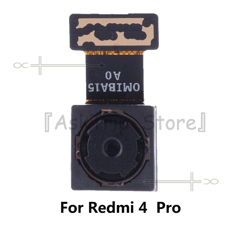 For Redmi 4Pro Оригинальная задняя большая Основная камера, глобальная задняя камера, модуль гибкого кабеля для Xiaomi mi Red mi Note 2 3 4 4A 4X Pro, запчасти для ремонта - Цвет: For Redmi 4Pro