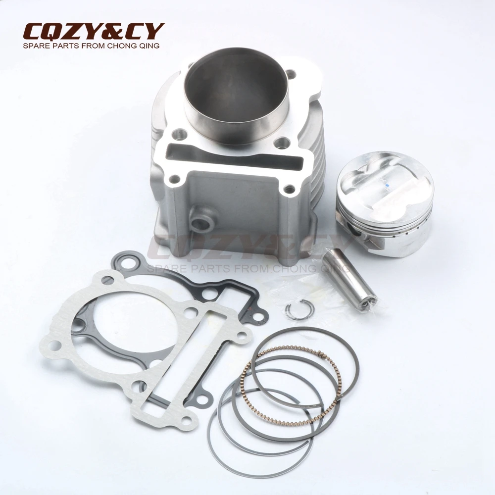 181cc Большой Диаметр цилиндра комплект для YAMAHA BWS ZUMA 125 YW125 CYGNUS-X/-SR/-FI 4V 1210A-5TY-K630 63 мм/15 мм