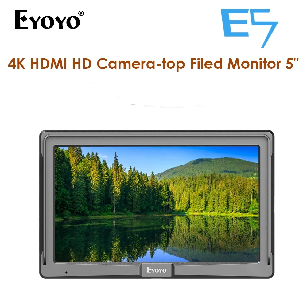 Eyoyo E5 5 дюймов 1080 P поле ips видео монитор DSLR On camera 4 K HDMI IN OUT для Gimbals стабилизатор