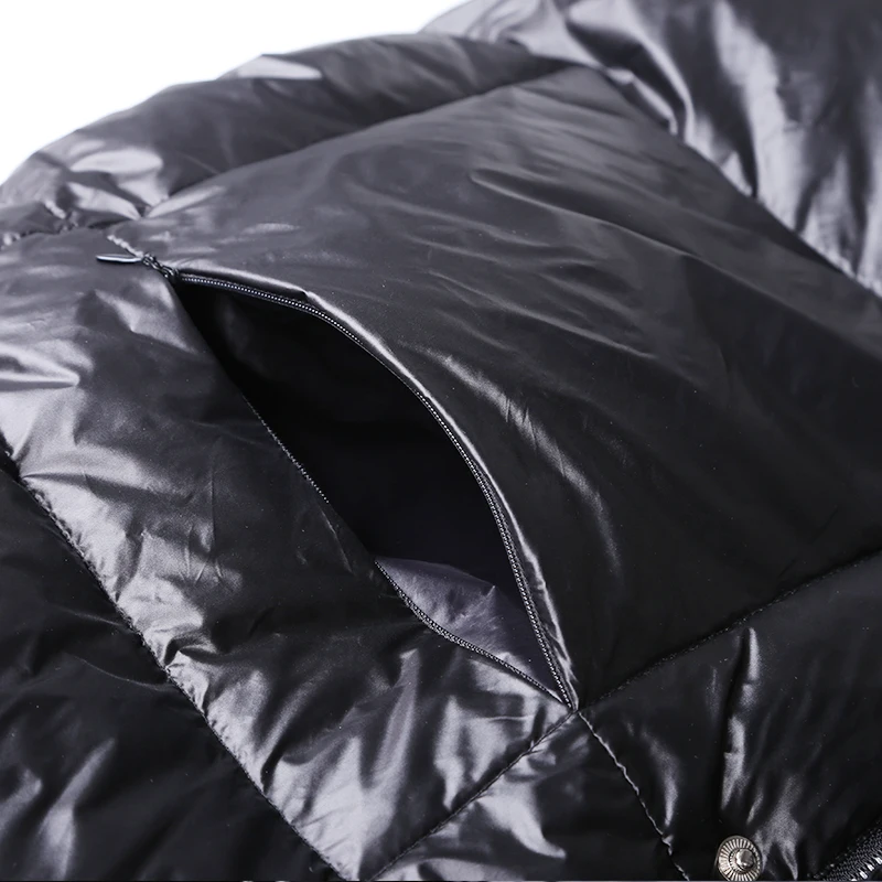 Женская куртка с натуральным мехом свободная длинная парка капюшоном пальто