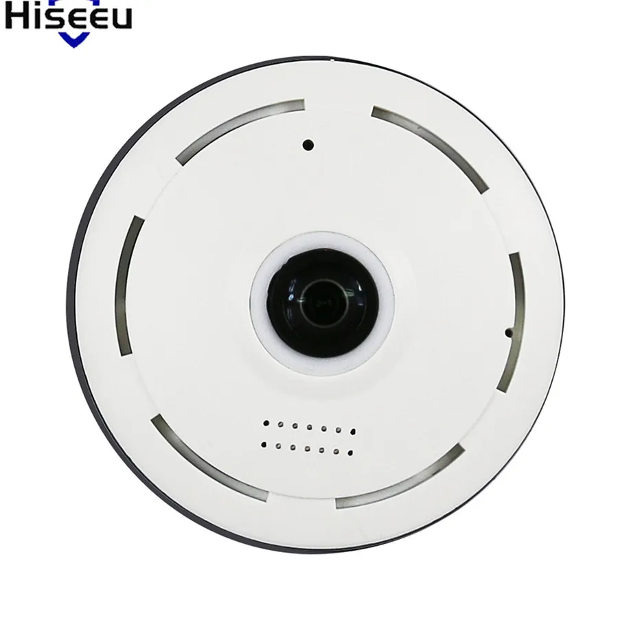 Hiseeu Мини CCTV Камера HD 1 3 мегапикселей 360 градусов эндоскопа полный вид