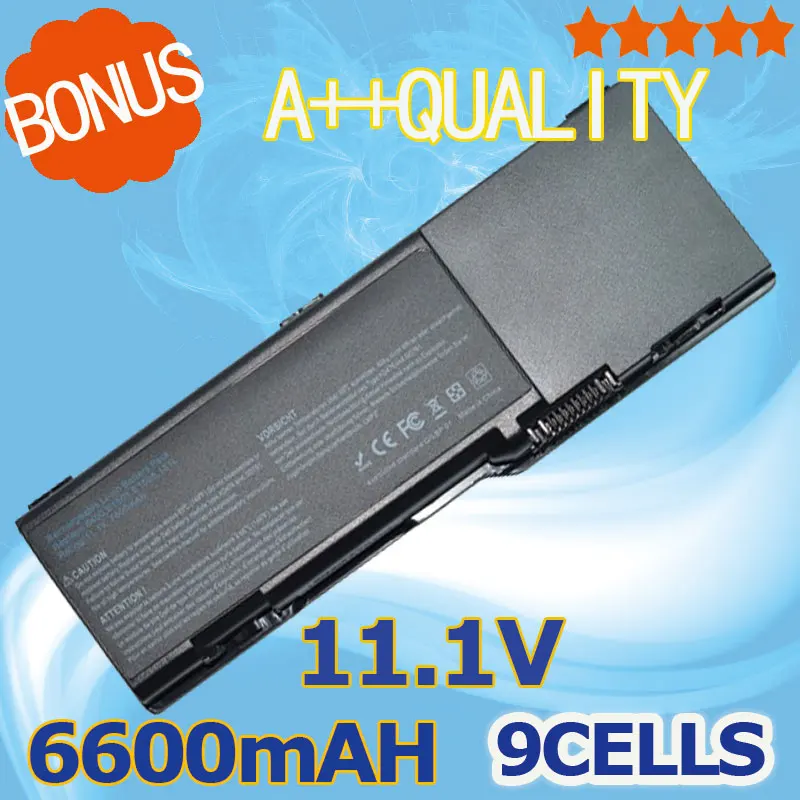 Аккумулятор для ноутбука Dell Inspiron 6600 6400 E1505 312 1501 0428 0466 451 0467 10339 10424 10482 мАч 9