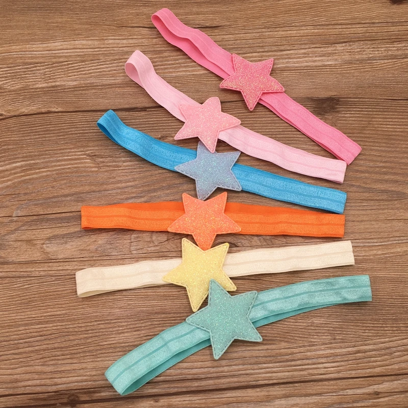 Детские повязки на голову с блестками 24 шт./лот | Аксессуары для одежды