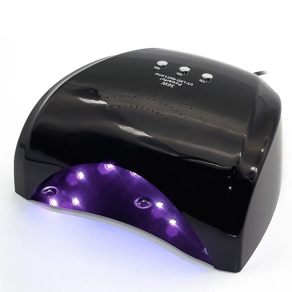 Профессиональная Сушилка для ногтей KESMALL светодиодная УФ лампа 36 Вт гель машина